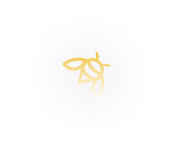 Yellow bee symbolizing profitable growth and business leadership.