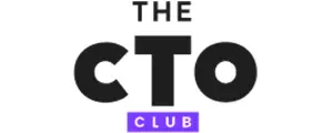 The CTO Club logo featuring "The CTO" in bold text and "Club" in purple below.