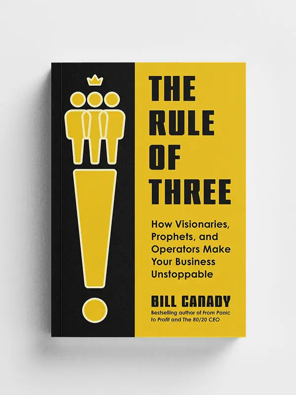 the rule of three book mockup